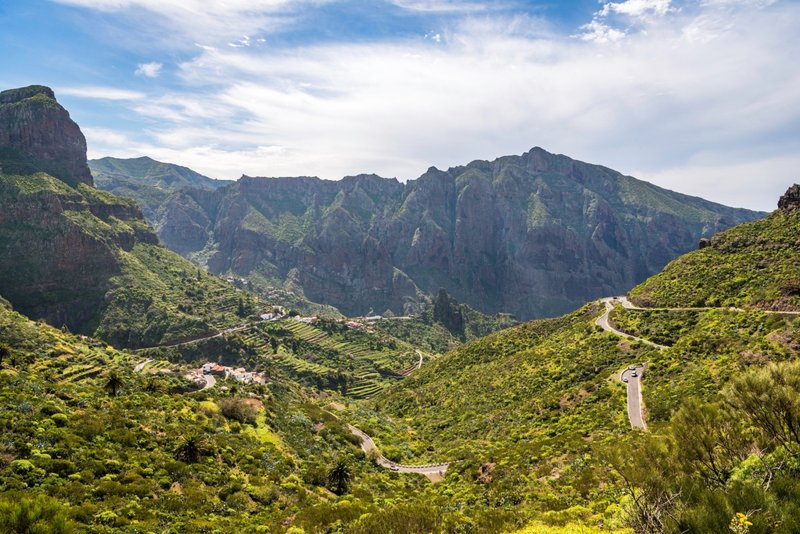 Masca and the barranco