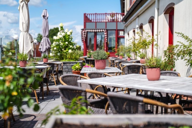 Terras hotel Valuas