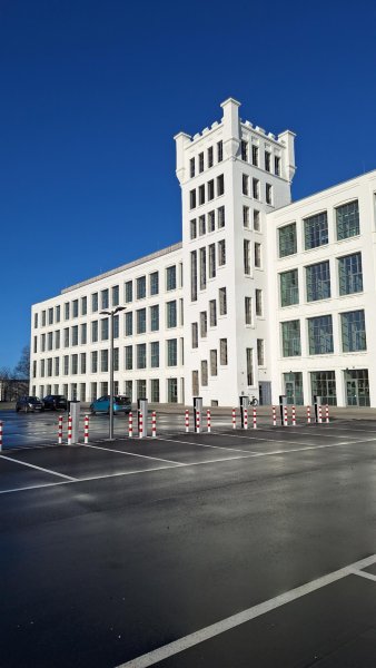 Weiße Dame in Gronau