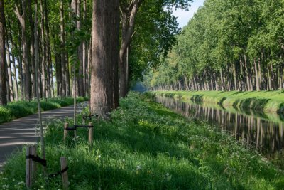 leopoldkanaal fietsvakantie belgie