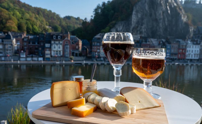 Dinant, langs de Maas fietsvakantie
