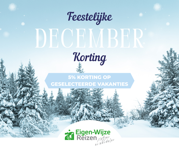 Feestelijke decemberkorting