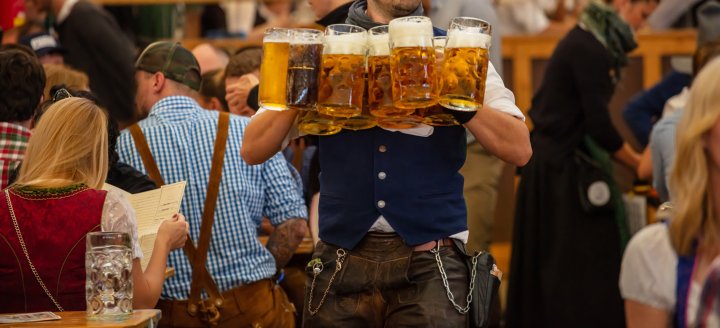 Oktoberfeesten in Beieren