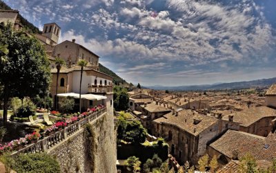 fiets vakantie gubbio assisi